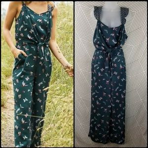 NWT Matilda Jane Choose Your Own Path Evergreen Dream Jumpsuit Size Small romper